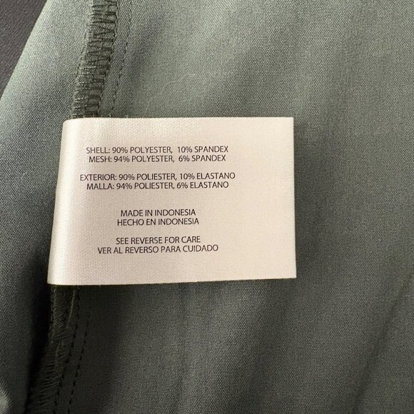 Orvis Green Skort Womens Sz Medium Built-In Shorts Lightweight Comfy Activewear - Picture 5 of 9